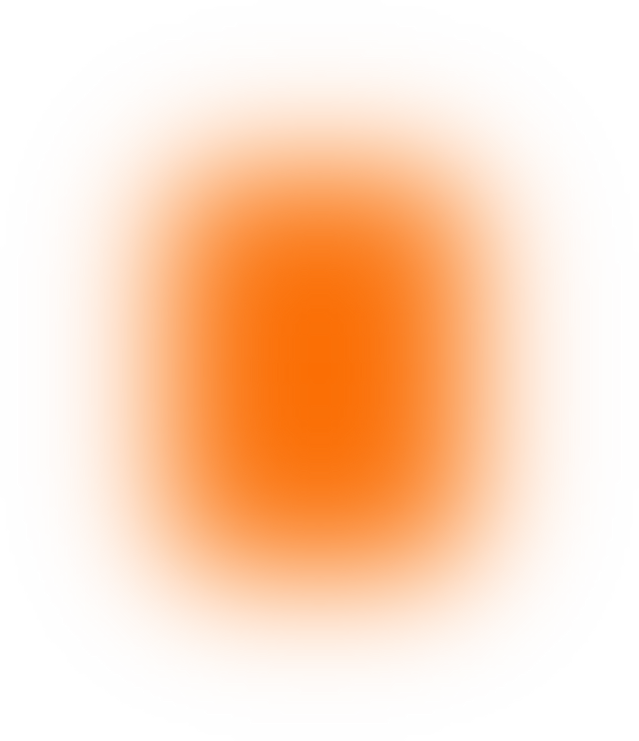 Orange Rectangle Blur