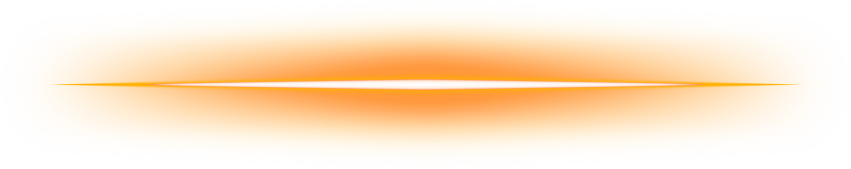 Glowing Orange Neon Line